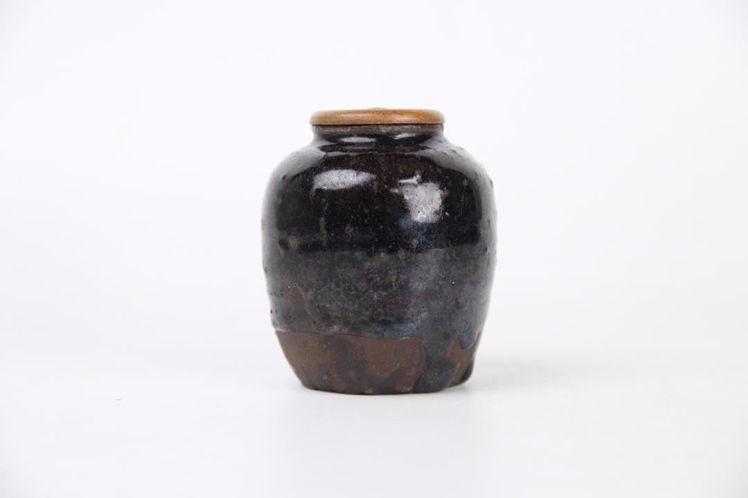 唐物 中国美術 宋代 茶入 仕覆 箱付 M105 唐物 中国美術 宋代